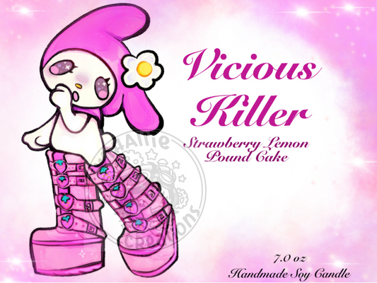 "Vicious Killer" Soy Candle
